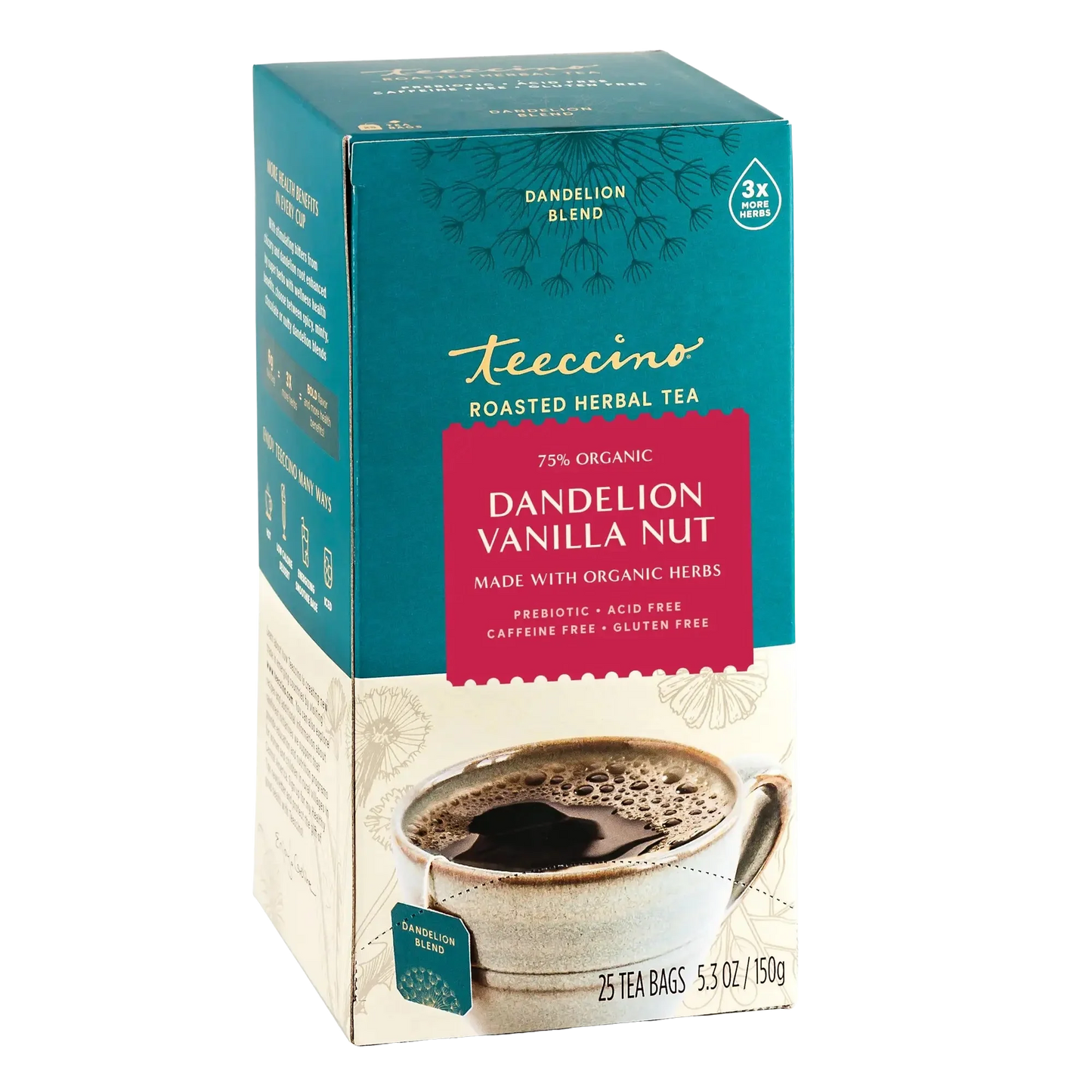 Dandelion Vanilla Nut Roasted Herbal Tea