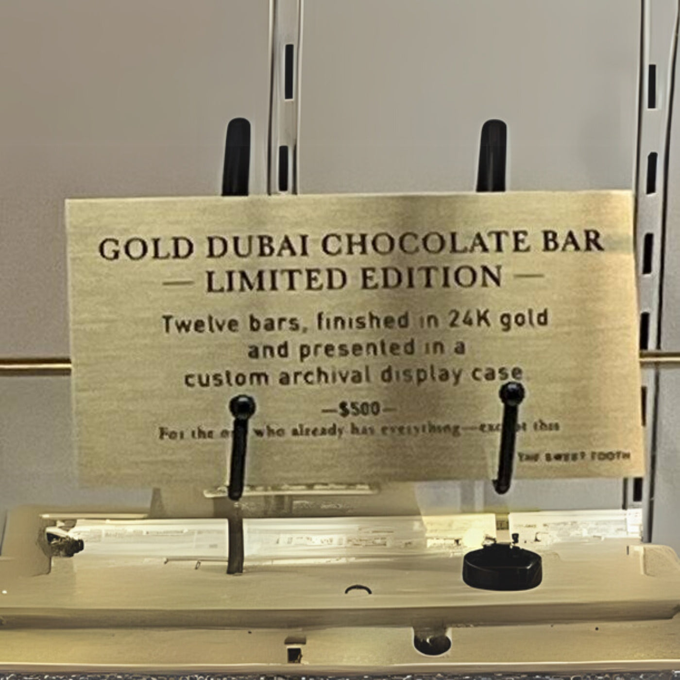 The 24k Gold Bullion Dubai Chocolate Set-Limited Edition