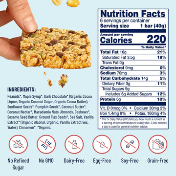 Peanut Butter Dark Chocolate Six Pack