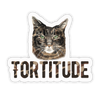 Tortitude Sticker