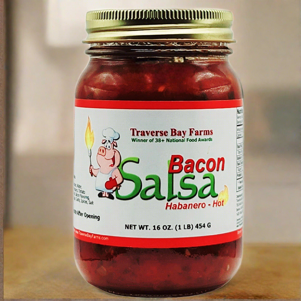 Bacon Salsa - Habanero Hot, 16 oz