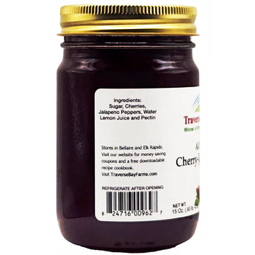 Cherry Jalapeno Jam - 15 oz.