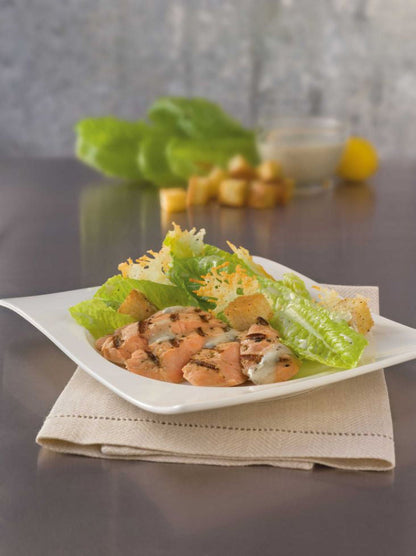 Trident Redi Grilled Alaskan Fully Cooked Salmon Portion - 4 Ounce, 10 Pound - 1 Each.