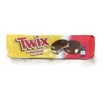 Twix Secret Centre Biscuits – Chocolate-Covered Biscuits with Hidden Filling (UK)