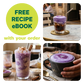 Ube Coconut Latte for Heart Health