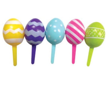 Easter Egg Picks - Asst, 72 Count