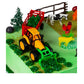 Farm Animals with Tractor Cake Kit