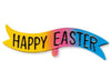 Happy Easter Rainbow Banner, 24 pack