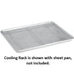 Wire Cooling Rack for Sheet Pans, Value Series Chrome Plated Footed, Three Sizes
