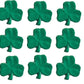 Edible, Shamrocks Molded Sugar Decorations, Various Sizes and Counts