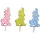 Assorted Rabbit Picks - 2-1/2" high