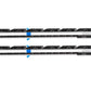 Karolyn's Favorite Fondant Tools, Stainless Steel Sliding Gauge Sewing Ruler - 2 Pack
