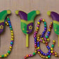 Mardi Gras Mask Cupcake Picks 3"