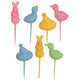 Easter Pick Assortment, Rabbits, Chicks, Bunnies, 24, 72, or 144 count