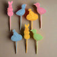 Easter Pick Assortment, Rabbits, Chicks, Bunnies, 24, 72, or 144 count