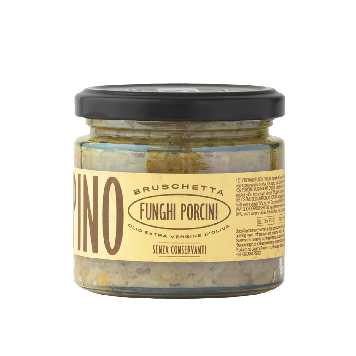 Famiglia Crispino Porcini Mushroom Bruschetta Spread — Wild Italian Funghi