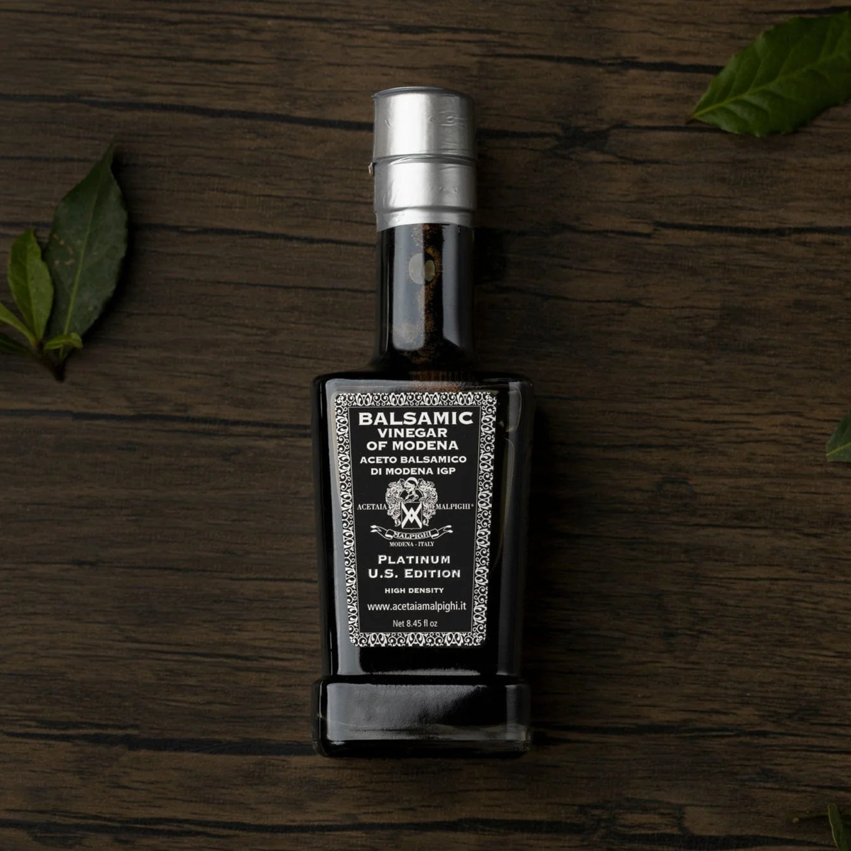 Acetaia Malpighi Platinum IGP – High-Density Balsamic Vinegar of Modena, Aged Over 25 Year