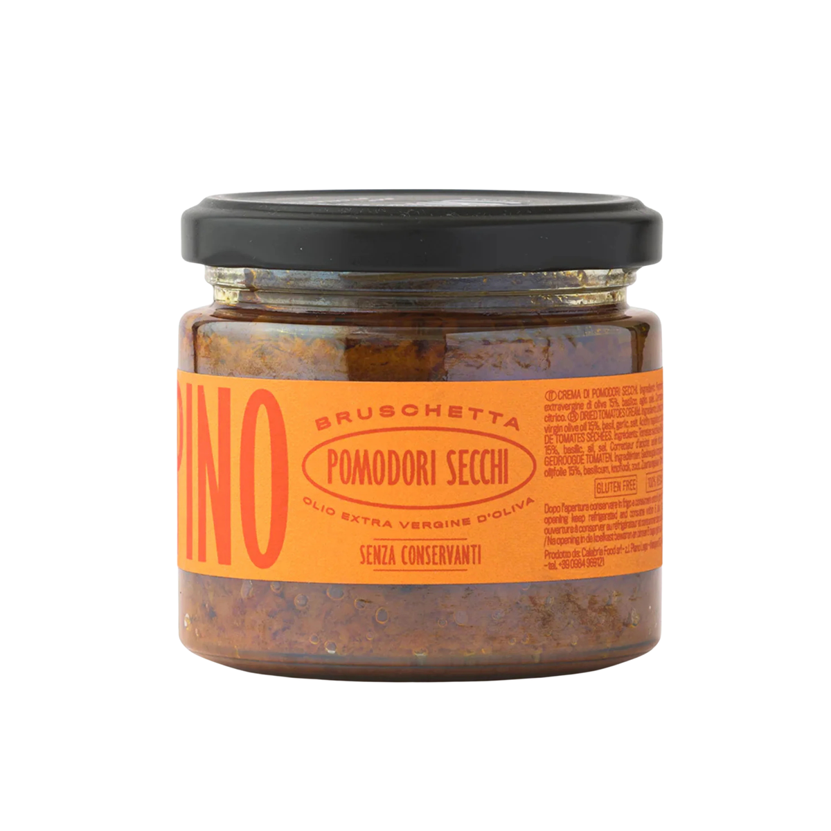 Crispino Bruschetta Pomodori Secchi — Calabrian Sun-Dried Tomato Spread