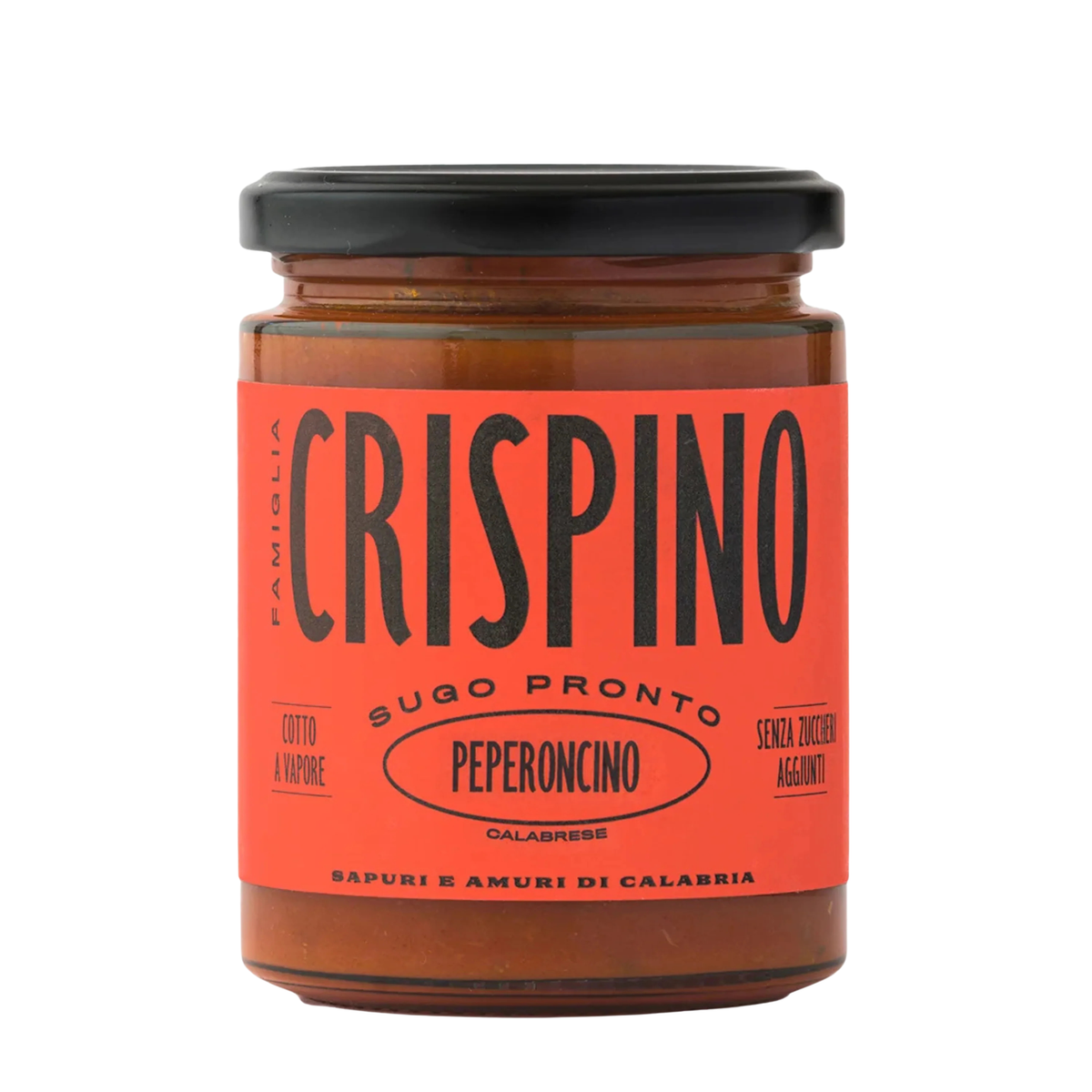 Famiglia Crispino Calabrian Chili Pepper Sauce — Spicy Ready-Made Sugo