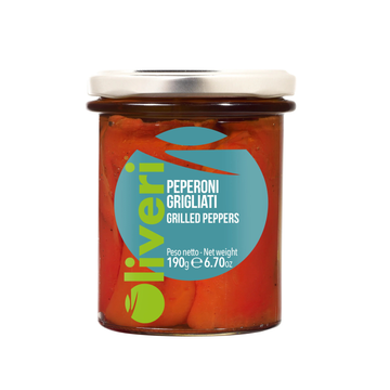 Grilled Peppers in Extra Virgin Olive Oil (Peperoni Grigliati)