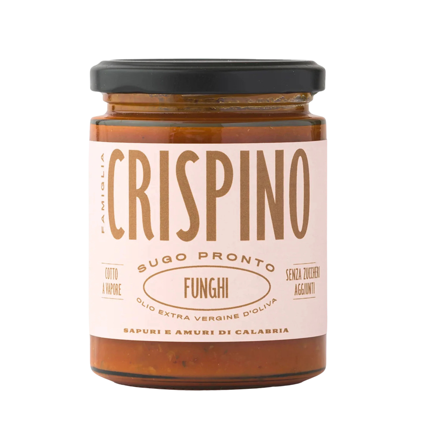 Famiglia Crispino Wild Mushroom Pasta Sauce — Ready-Made Italian Funghi