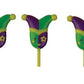 Mardi Gras Mask Cupcake Picks 3"