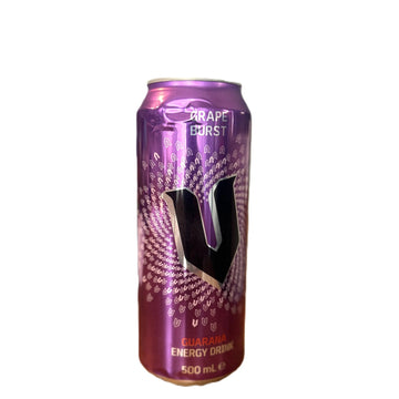 V Energy Grape Burst 500mL – Uber Grape Flavoured Guarana Energy Drink (Australia)