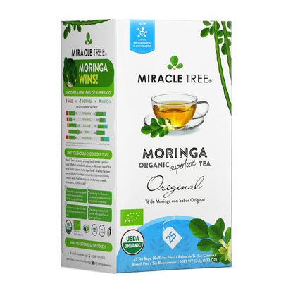 Organic Moringa Tea - Original - Caffeine-Free Herbal Tea