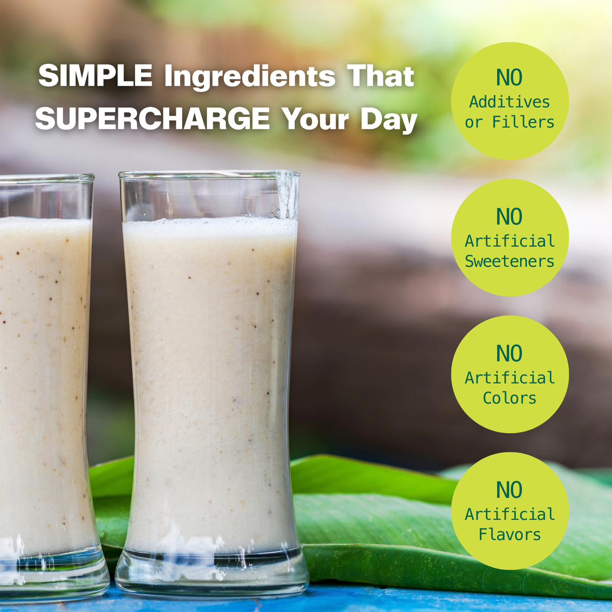 Energy Shake with Plant Protein (Creamy Vanilla)