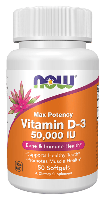 Vitamin D-3 50,000 IU Max Potency