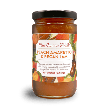Peach Amaretto & Pecan Jam