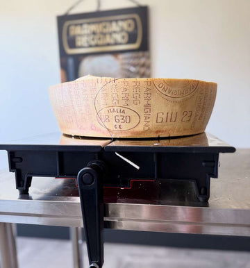 Commercial Cheese Slicer for Hard Cheese Wheels
