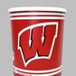 Wisconsin Badgers Gift Basket - Officially Licensed NCAA Tin