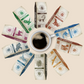 World Coffee Sample Pack - 5 Countries Freshly Roasted Specialty Coffee Samples