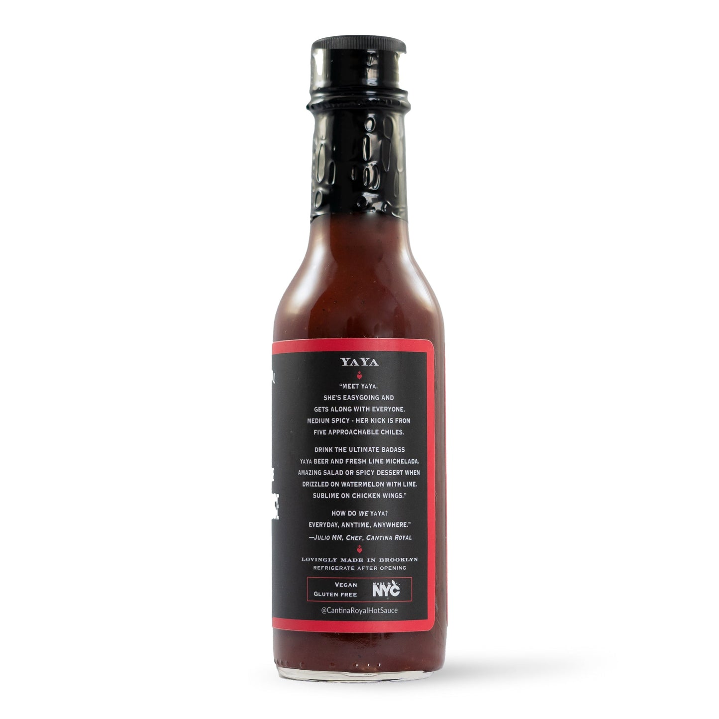 Yaya - Everyday Arbol Chile Hot Sauce | Tangy Mexican Tabletop