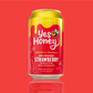 Sparkling Honey Sweetened Strawberry Soda Case