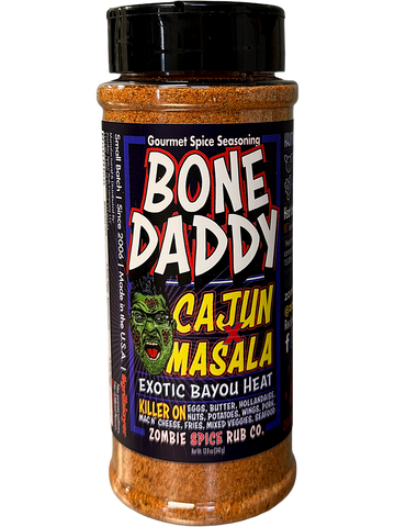 Bone Daddy: Cajun Meets Masala Will Make Holla Yum --by Zombie Spice Rub Co.