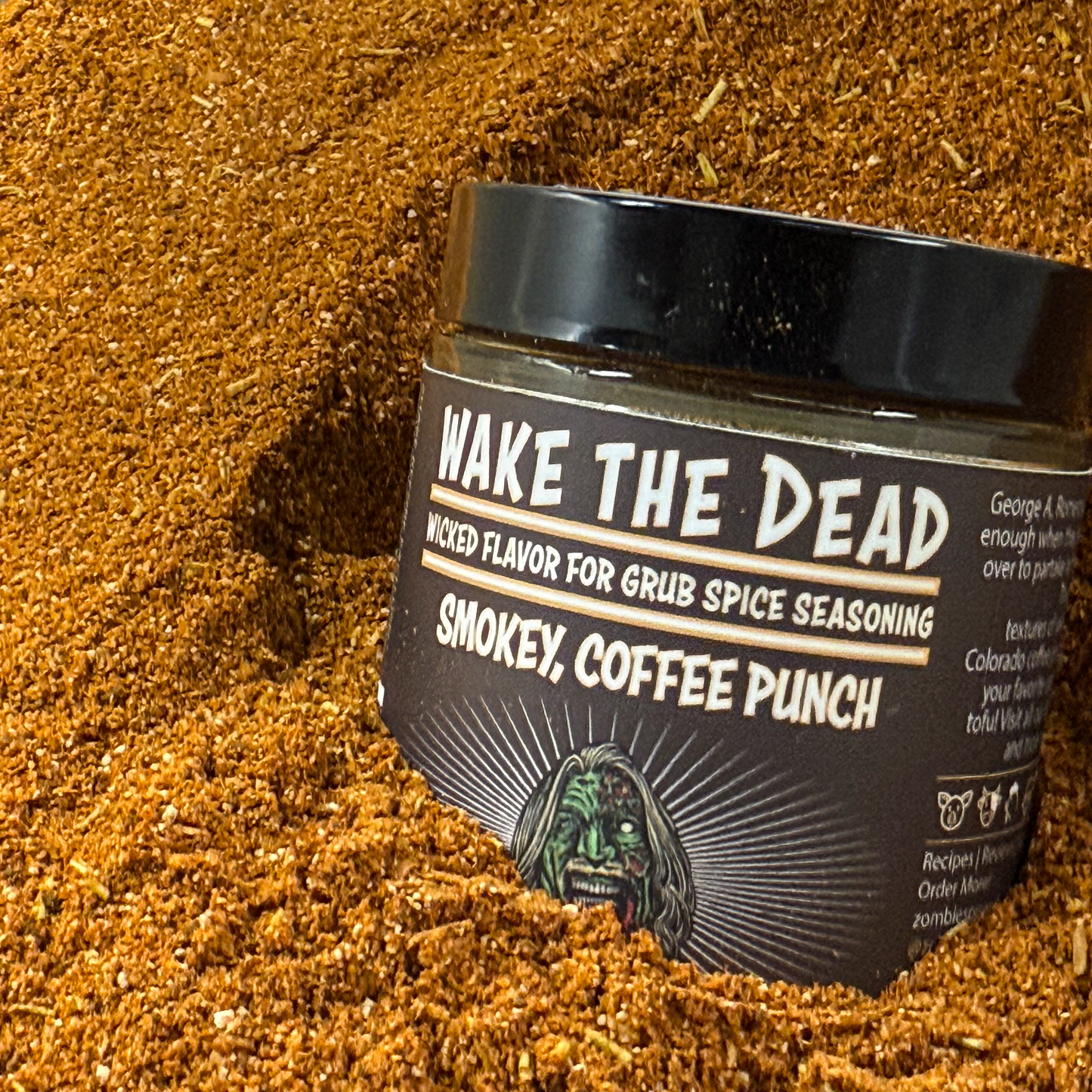 Wake the Dead: Delivers a Smoky, Coffee Punch That Says Whoa --by Zombie Spice Rub Co.