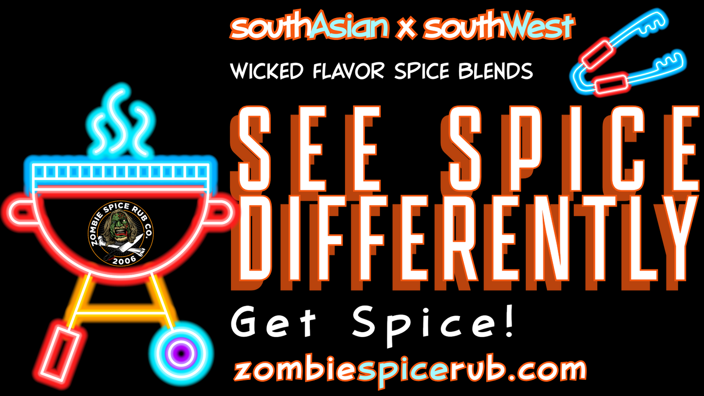 Bone Daddy: Cajun Meets Masala Will Make Holla Yum --by Zombie Spice Rub Co.