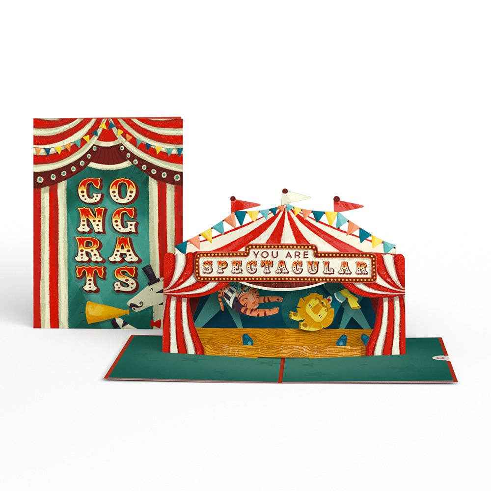 Congrats, You Are Spectacular 5''x7'' Card, Pop-Up Cards