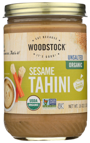 Woodstock Sesame Tahini Ns (12X16 Oz)