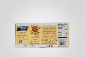 Loacker Tortina Original 126g - Italian Hazelnut Cream Wafer Cookies