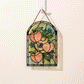 Peachy Birthday Peaches 5"x7" Suncatcher Card