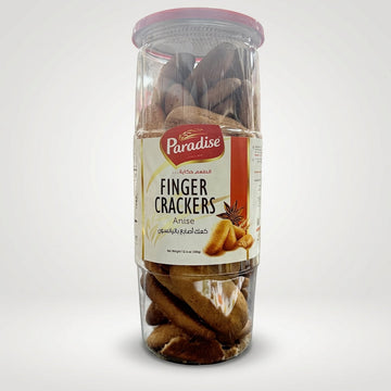 Paradise Finger Crackers Anise 12.4 oz - Authentic Baked Snack