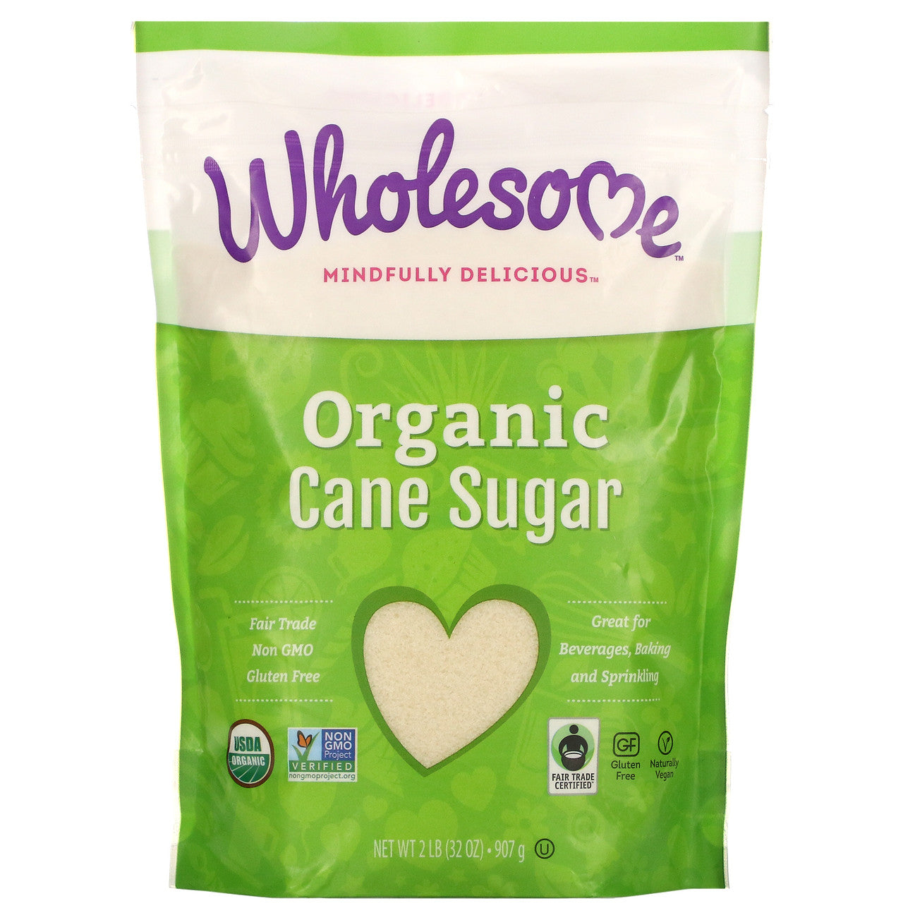 Wholesome Sweeteners Milled Unrefined Sugar (12X2 Lb)