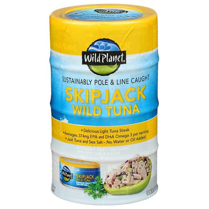 W P WILD SKIPJACK TUNA ( 12 X 4 PACK )
