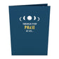 Thank You Moon Phases 5''x7'' Card, Thank You Card