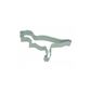 Cookie Cutter T-Rex 6" Mint Green