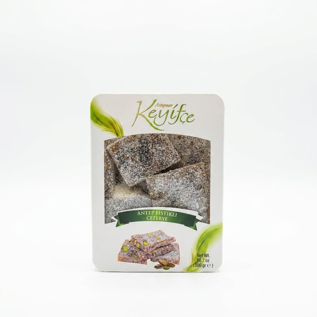 Keyifce Antep Fistikli Cezerye 10.7 oz - Turkish Pistachio Delight