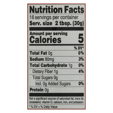 TRU FDS BBQ EAST CARLINA ( 6 X 17 OZ   )